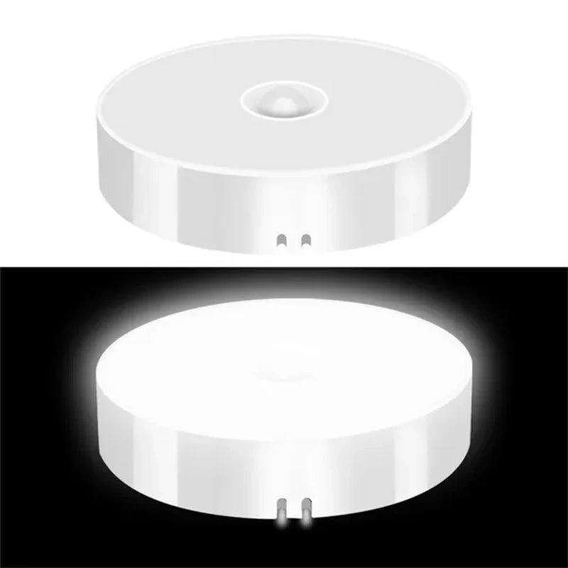 Motion Sensor LED Night Light – USB Rechargeable Cabinet & Closet Light