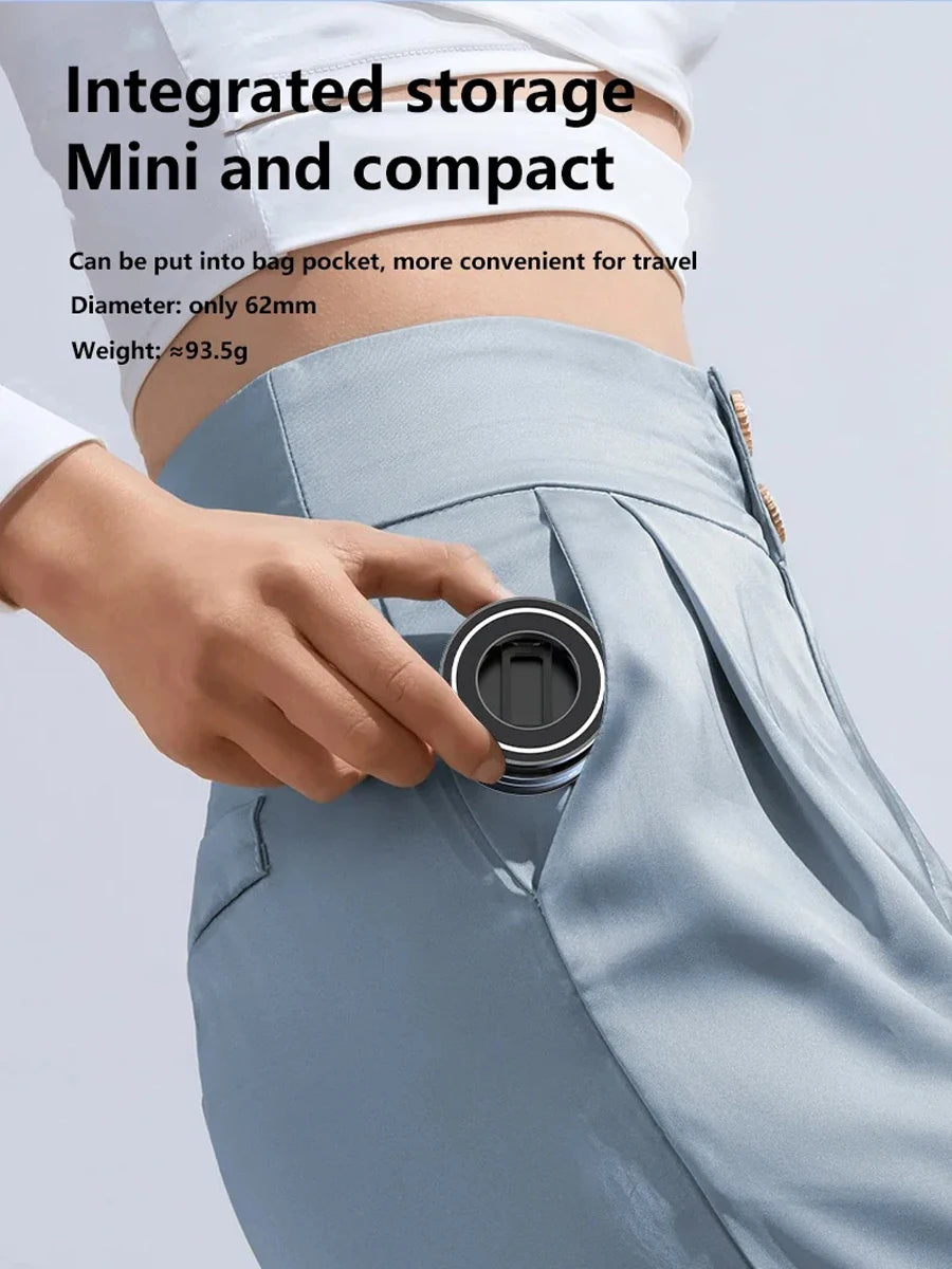Magnetic Car Phone Mount – Strong Suction Foldable Holder